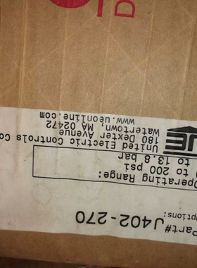 议价 J402-270 ue压力开关 J402-270 0-200 psi J402-270 HK