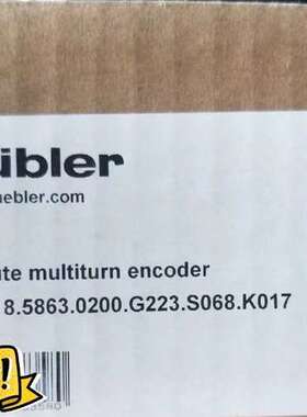 售前KUBIER库伯勒8.5863.0200.G223.S068.K017正品编码器