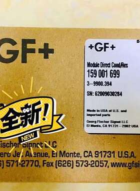 售前+GF+Signet电导/电阻率模块3-9900.394於9900仪表159001699