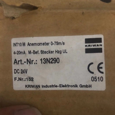 议价 德国科瑞文Kriwan INT10 M D-74670 630.00759.4风速感测器1