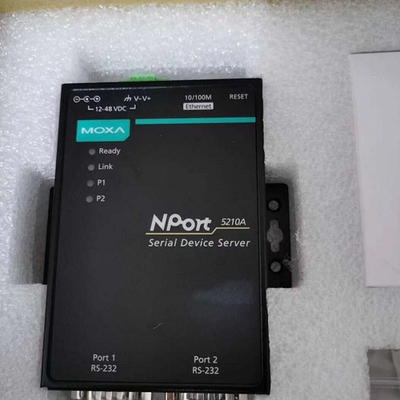 议价 原厂 MOXA NPort 5210A RS-232 2口 串口设备伺服器