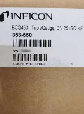 售前INFICON BCG450 PN:353-550 DN25 ISO-KF  BCG400 353-500