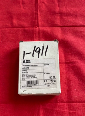 议价 ABB延时继电器CT-ERS安全继电器1SVR430103R0200断路器接触