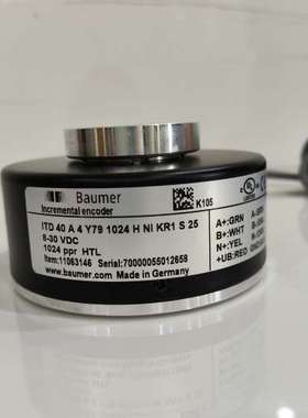 售前ITD 40 A 4 Y79 1024 H NI KR1 S 25，8-30VDC，1024 ppr HTL