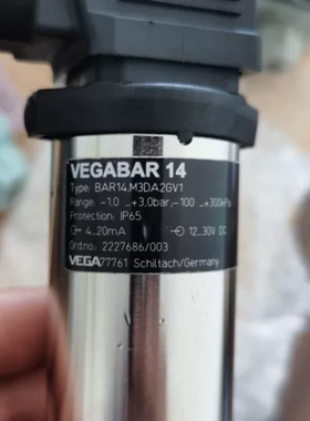 议价 VEGABAR 14 压力感测器Type : BAR14.M3DA2GV1议价