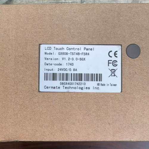 售前台湾屏通人机界面GX608-TST4B-F5R4 未使用