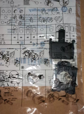 议价 800F-PN3W 800F按钮AB白色指示灯组件带 800F-N3W 24VDC 谘