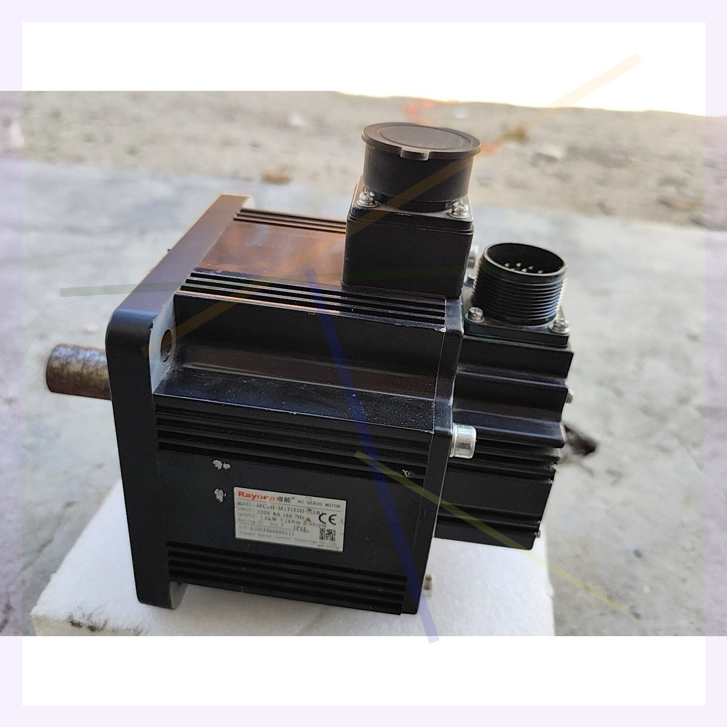 议价拆机睿能伺服电机MC2D-M13150D-A0B2