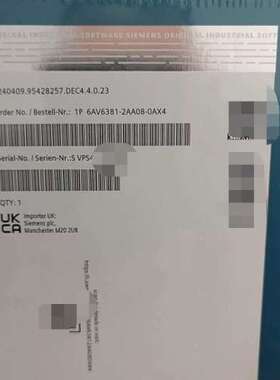 售前6AV6381-2AA08-0AX4