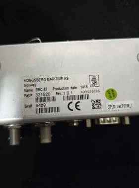 售前KONGSBERG RMC-ST讯号控制器盒321520议价