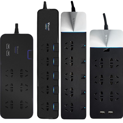 公牛406u抗电涌多功能防雷拖线板