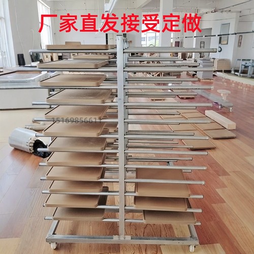 可定做油漆架晾板架我门是厂家