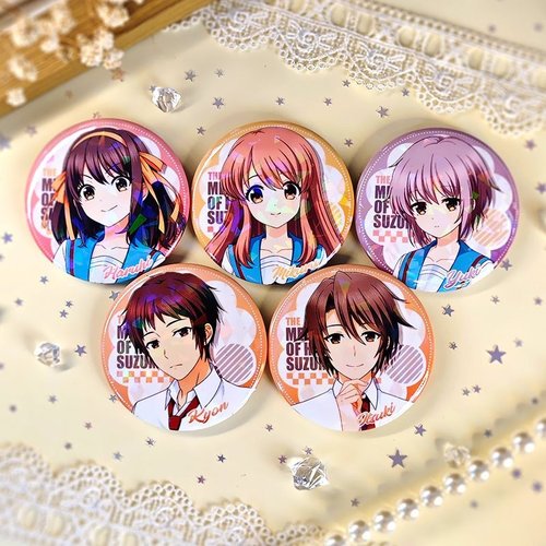 凉宫春日的忧郁同人谷子吧唧周边