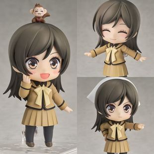 元气少女缘结神粘土人可换脸同人动漫周边公仔桃园奈奈生巴卫手办