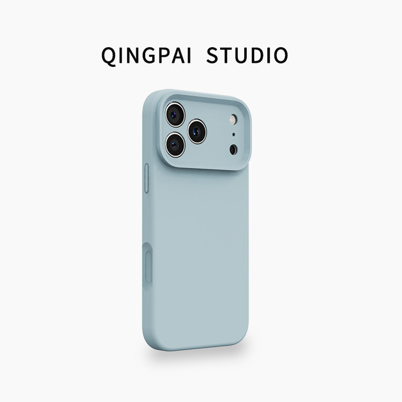 Liquid silicone is suitable for iphone17promax. New iPhone 16pro phone case: 15 solid color, 14 lens, 13 full package, 12 couple, 11 high-end feel, 25 Air simple anti-drop case plus thumbnail 6