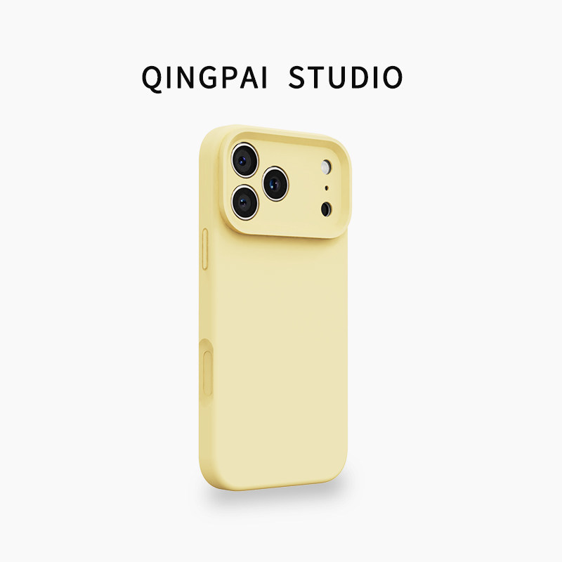 Liquid silicone is suitable for iphone17promax. New iPhone 16pro phone case: 15 solid color, 14 lens, 13 full package, 12 couple, 11 high-end feel, 25 Air simple anti-drop case plus thumbnail 2