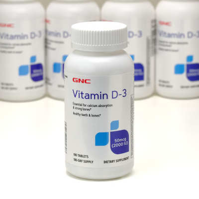 美国GNC维生素D32000iu180片