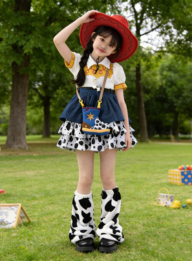 玩具总动员迪士尼翠丝cosplay公主裙儿童裙子cos服装洛丽塔连衣裙