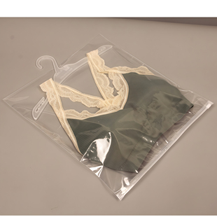 美背文胸包装袋胸罩挂钩拉链袋文胸防尘透明袋内裤吊带挂装袋现货