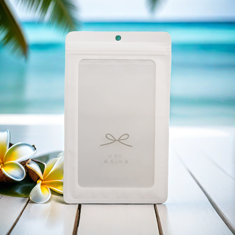 韩文内裤包装袋打底裤丝袜套袖自封口罩毛巾透明袋现货