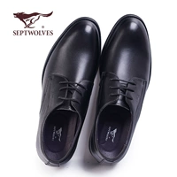 Черная кожаная обувь 0027