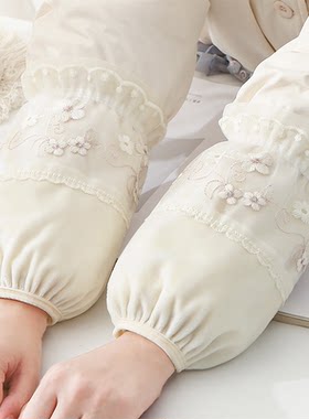 袖套羽绒服护袖防污防脏棉衣袖头