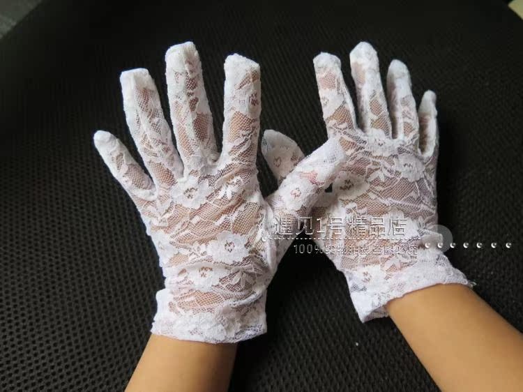 Gants pour fille en dentelle - Ref 2150101 Image 4