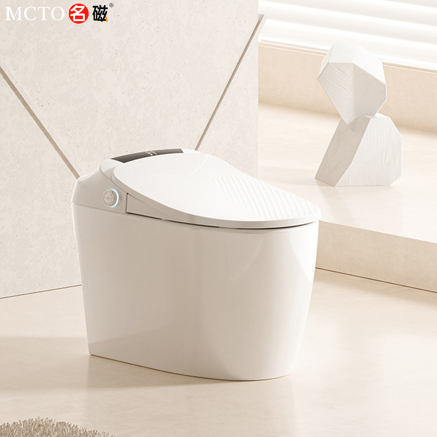 MCTO卫浴轻智能马桶带泡沫盾
