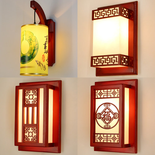 中式仿古客厅走廊灯过道壁灯灯具
