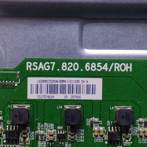 海信LED49EC520UA/K300U主板RSAG7.820.6854(BOM4屏HD490K3U31-TX
