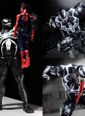 漫威英雄marvel legends蜘蛛侠游戏版毒液帕克迈尔斯可动人偶玩具