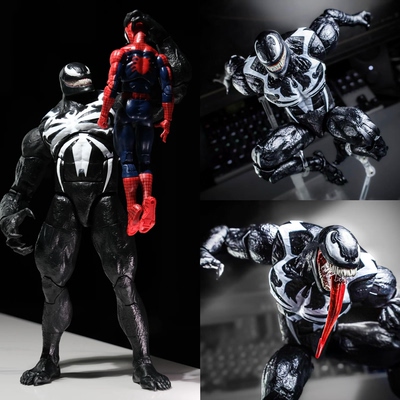 漫威英雄marvel legends蜘蛛侠游戏版毒液帕克迈尔斯可动人偶玩具