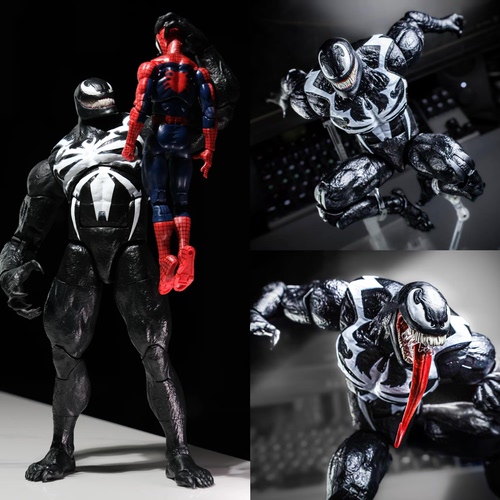 漫威英雄marvel legends蜘蛛侠游戏版毒液帕克迈尔斯可动人偶玩具