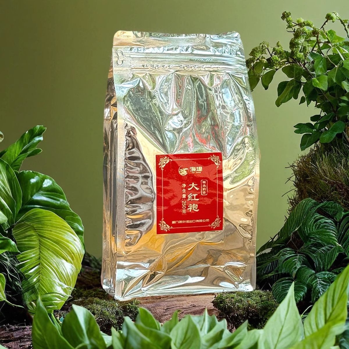 中粮 海堤茶叶乌龙茶 精选韵香大红袍 轻火烘焙 岩骨花香 250g/袋
