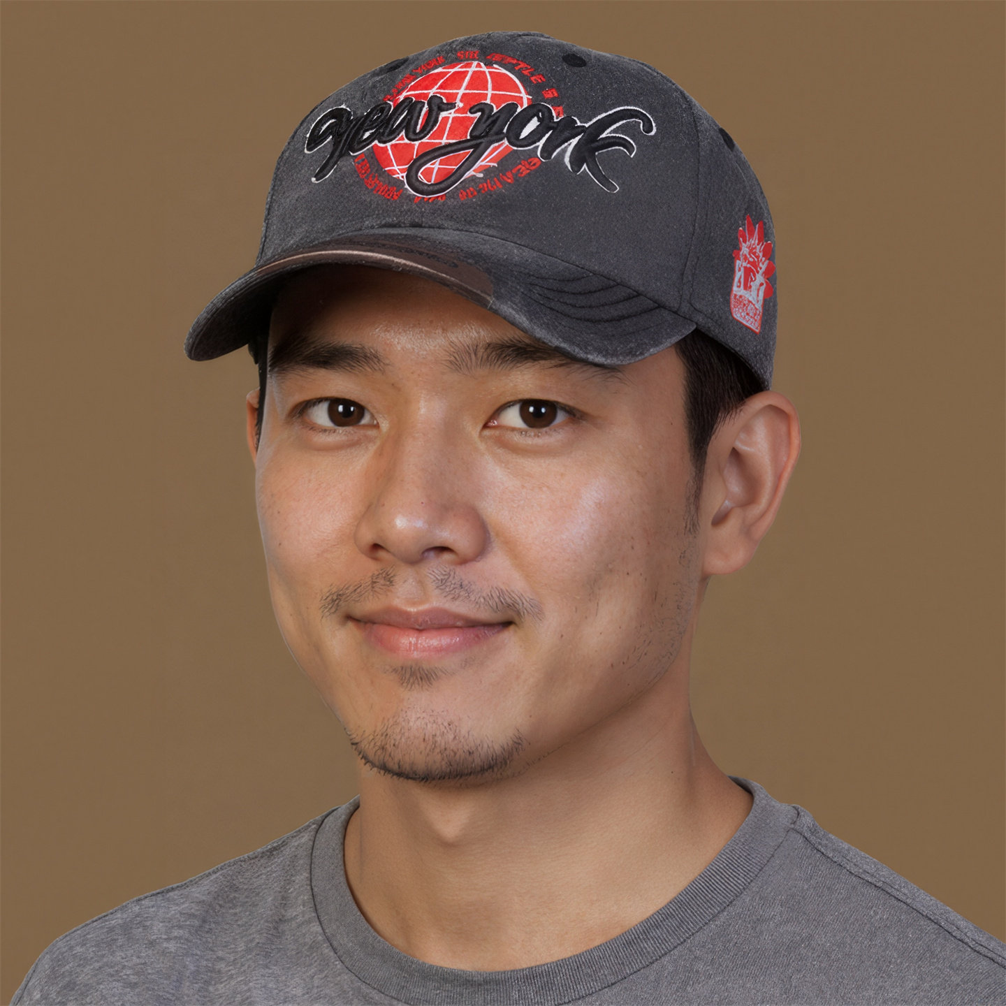 软顶棒球帽男字母new york帽子女夏季遮阳显脸小鸭舌帽欧美防晒帽