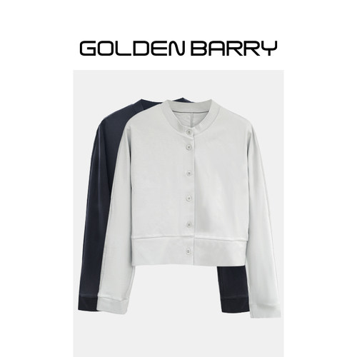 GOLDENBARRY干练利落短款外套