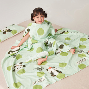儿童睡袋薄款夏季宝宝护肚防踢被子神器中大童四季通用婴儿夏凉被