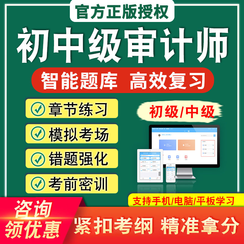 2026年初级中级审计师资格考试非教材书章节练习模拟试题特训密卷