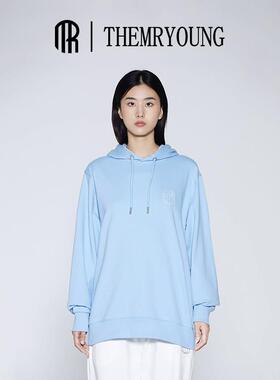 THEMRYOUNG密特扬情侣款潮牌连帽卫衣男女同款上衣23秋季新款23MY3MTK022
