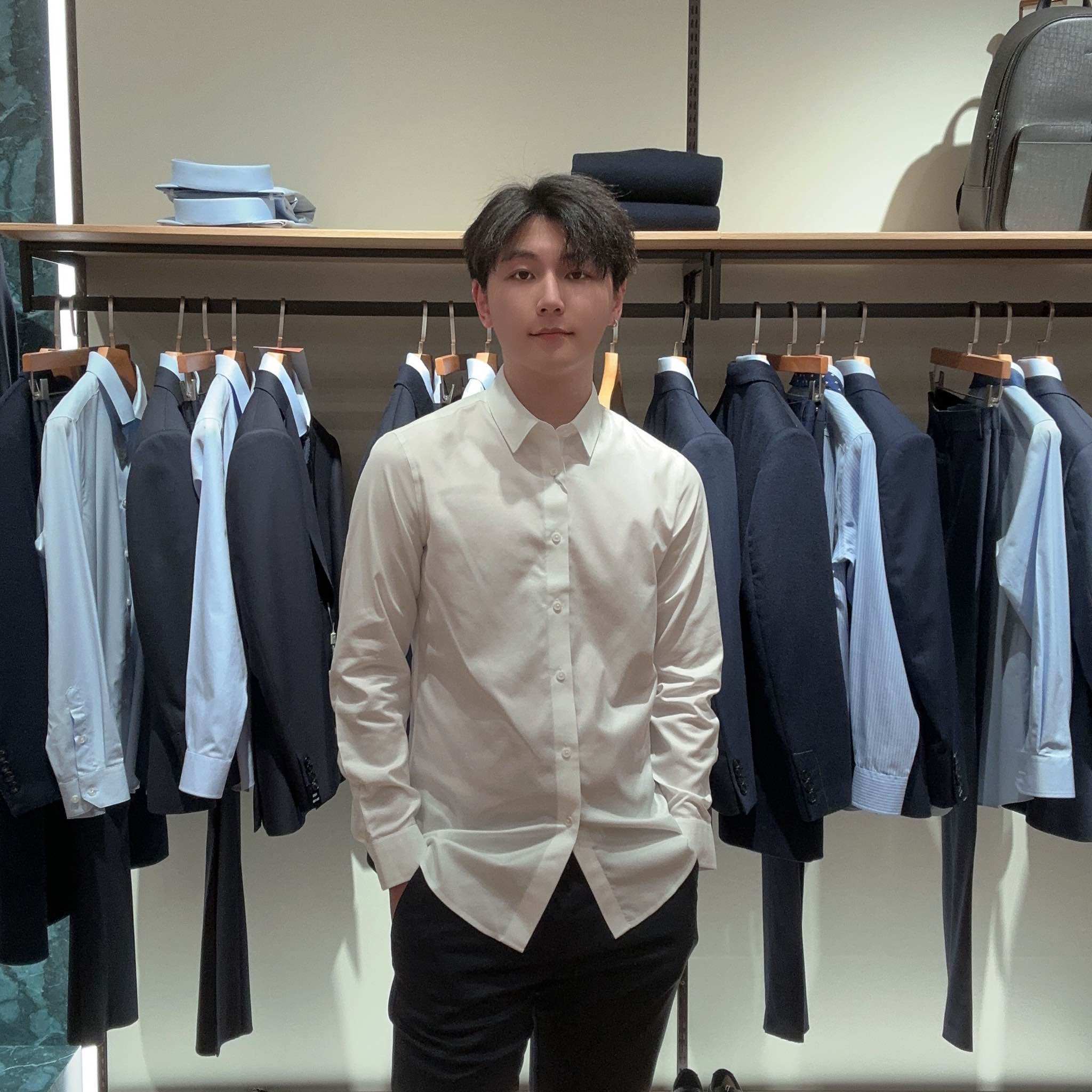 杉杉男士时尚简约衬衫1PC03A99B071