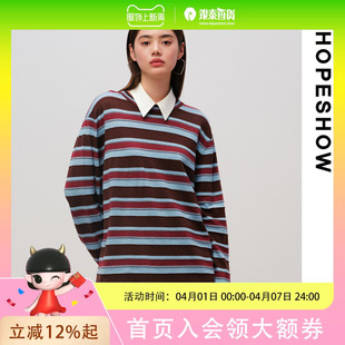 针织89125300121 HOPESHOW红袖
