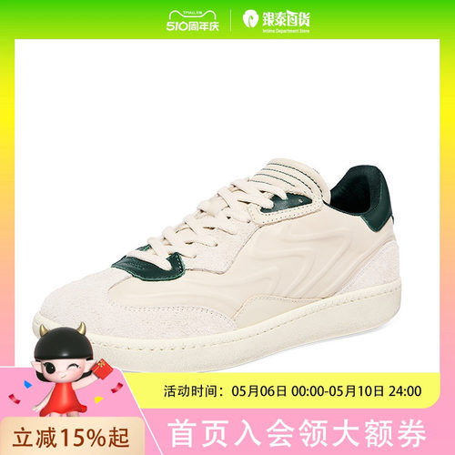 ASH女鞋2025秋季欣款SHAKE珍皮德训鞋女厚底柏搭舒适系带休闲鞋潮AP340K40050