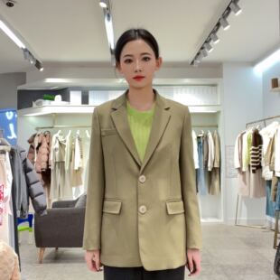 SEIFINI/诗凡黎女士休闲时尚西装西服外套3F2110041