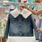 巴拉巴拉女童复古可爱外套202425106006