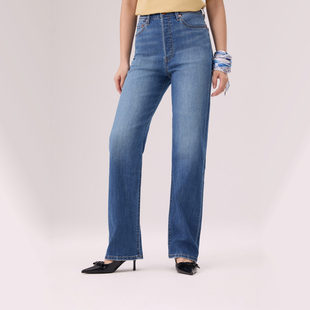 0067 79078 Levi s李维斯冰酷系列26年春夏女士直筒牛仔裤