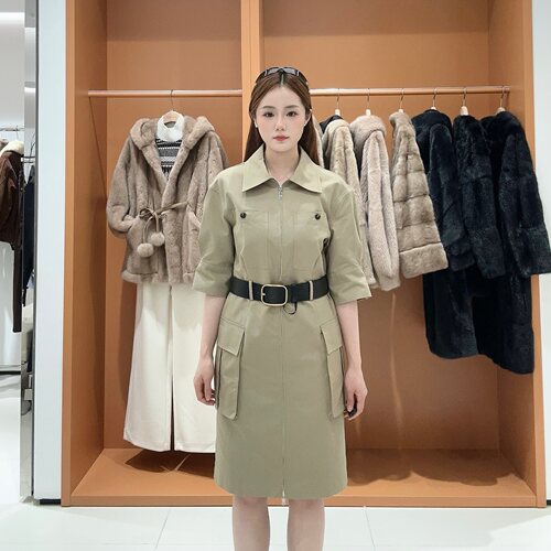 诗篇女士复古时尚连衣裙6C36105150