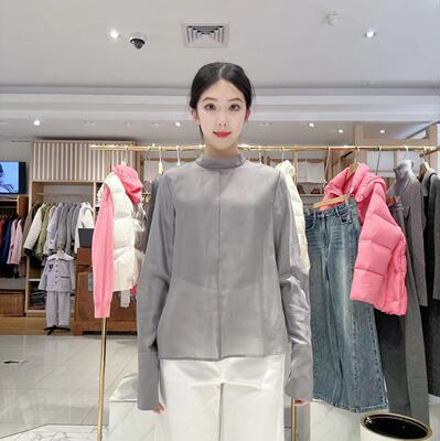 秋水伊人女士简约时尚上衣15112BF054004