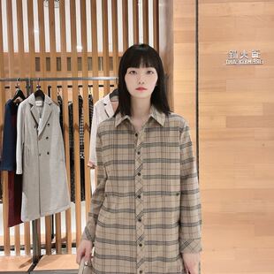 FEIZI菲姿秋女士时尚 F2W418 气质连衣裙