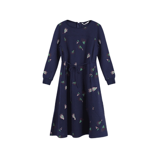 新潮连衣裙9D411 时尚 FEIZI 菲姿女士长袖