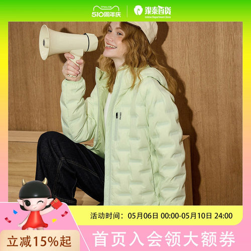 Coolhut女连帽 休闲 女式羽绒服
